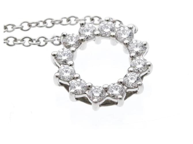 Tiffany & Co Collana mini Open Circle Tiffany Argento - vista 7