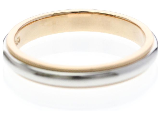 Tiffany & Co Tiffany Milgrain Band Ring Silber Golden - Ansicht 7