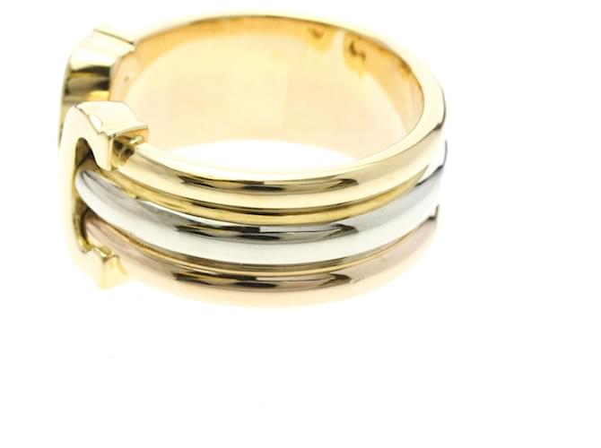 Anello Trinity 2C Cartier Argento D'oro - vista 2