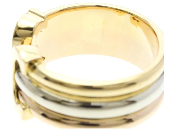 Anello Trinity 2C Cartier Argento D'oro - vista 6