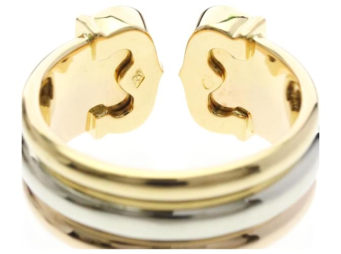 Anello Trinity 2C Cartier Argento D'oro - vista 7
