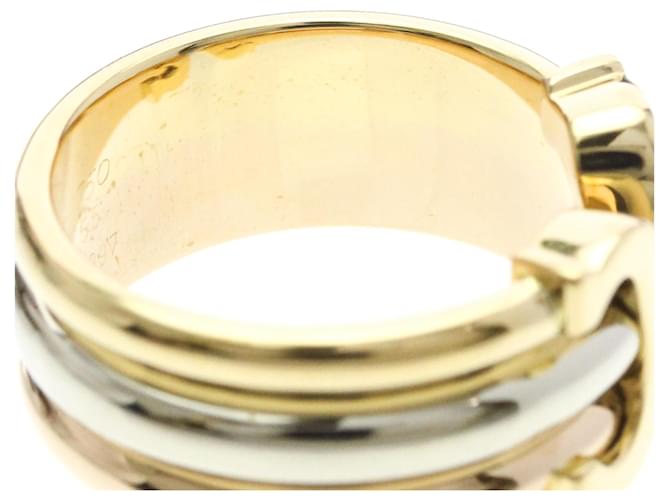 Anello Trinity 2C Cartier Argento D'oro - vista 8