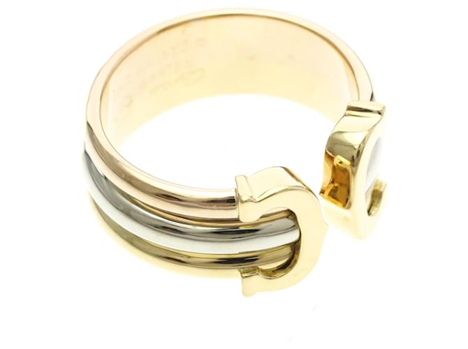 Anello Trinity 2C Cartier Argento D'oro - vista 9