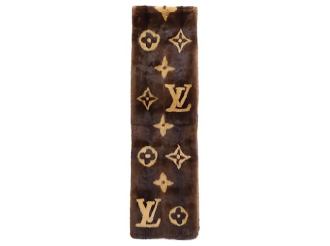 Louis Vuitton Monogram Nerzstola Braun Beige - Ansicht 2