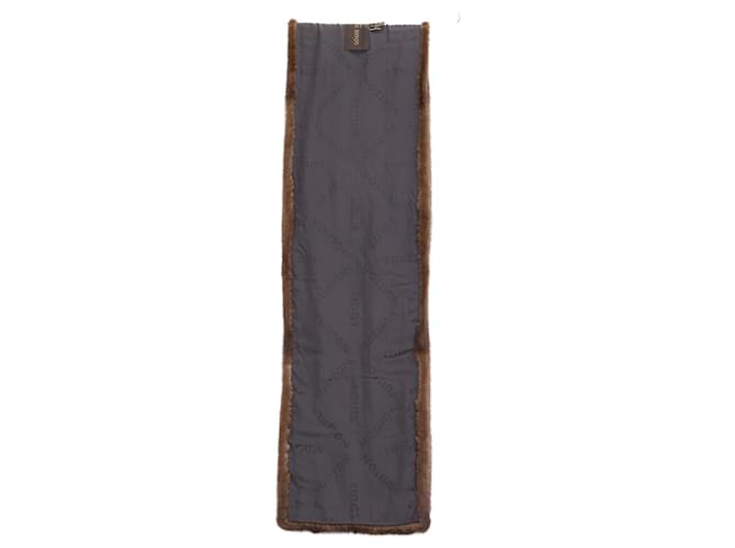 Louis Vuitton Monogram Nerzstola Braun Beige - Ansicht 4