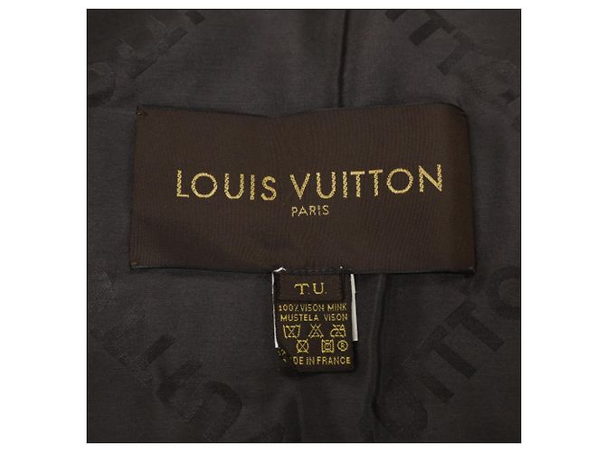 Louis Vuitton Monogram Nerzstola Braun Beige - Ansicht 6