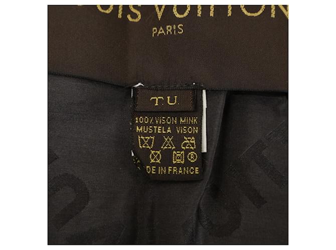 Louis Vuitton Monogram Nerzstola Braun Beige - Ansicht 7