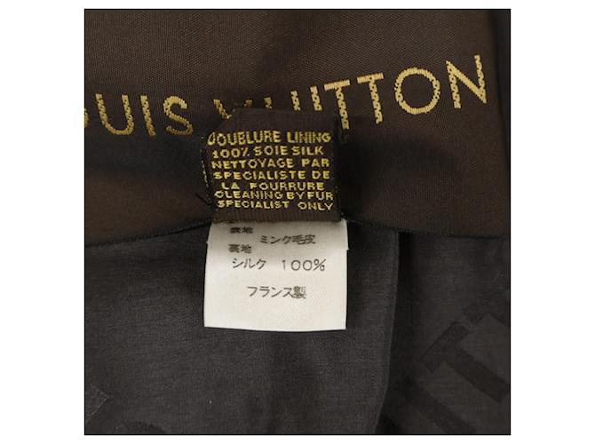 Louis Vuitton Monogram Nerzstola Braun Beige - Ansicht 8