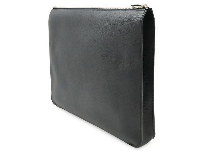 Hermès Clutch Hermes City Hall 38 Black Nero - vista 2