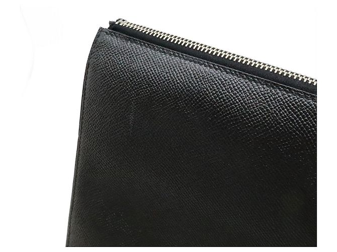 Hermès Clutch Hermes City Hall 38 Black Nero - vista 6