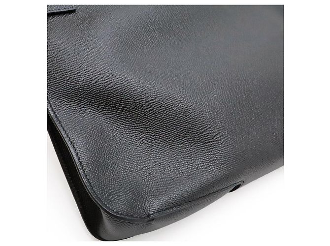 Hermès Clutch Hermes City Hall 38 Black Nero - vista 7