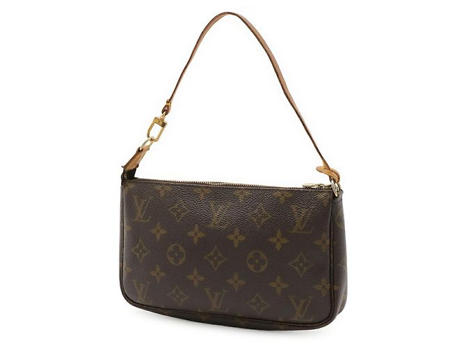 Louis Vuitton Monogram Pochette Accessoires Marrone - vista 2