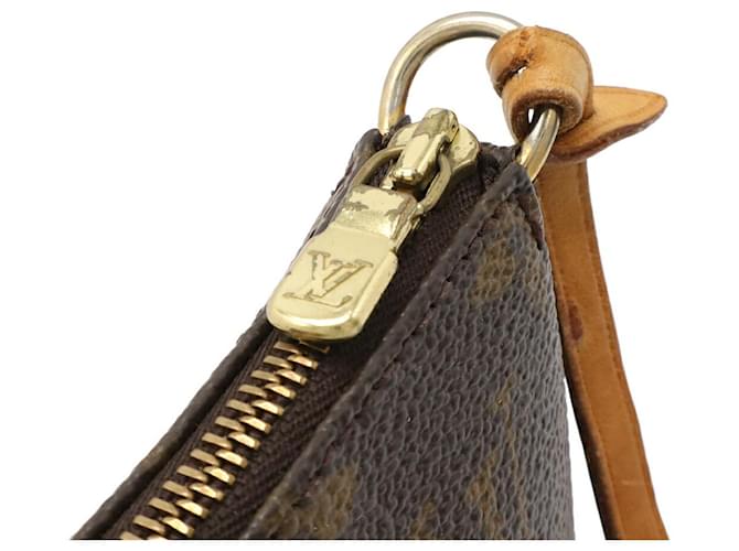 Louis Vuitton Monogram Pochette Accessoires Marrone - vista 4