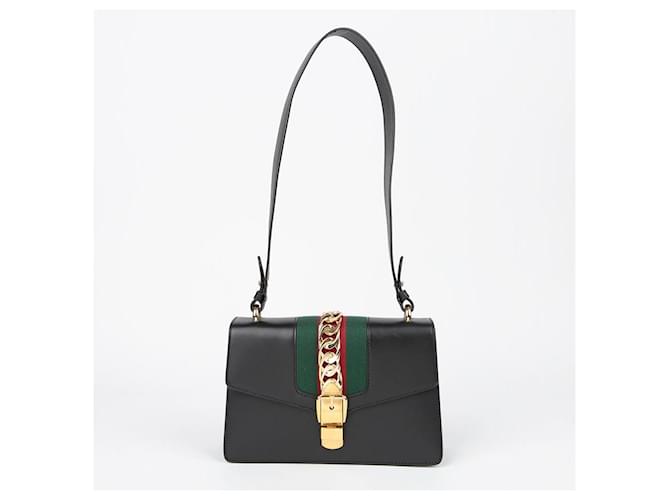 Gucci Piccola borsa a tracolla Silvi Nero - vista 2