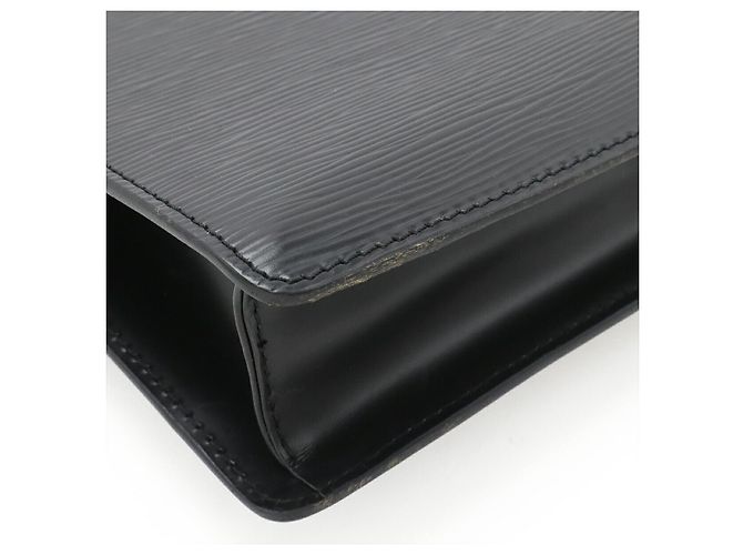 Louis Vuitton Epi Monceau Handtasche Schwarz - Ansicht 3