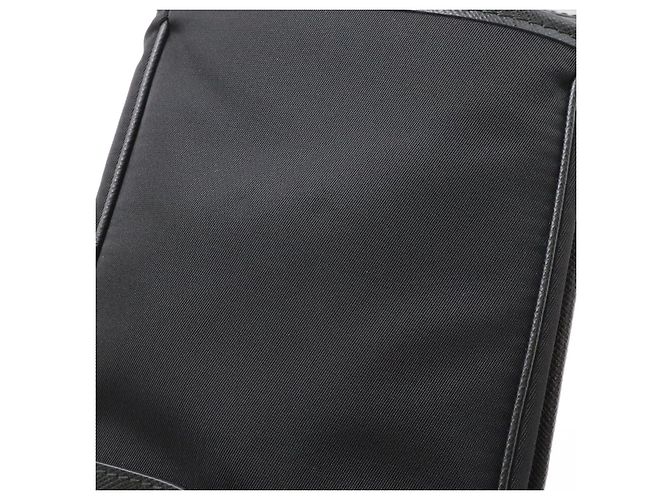Custodia per smartphone e borsa 2WAY con logo triangolo in nylon Prada Nero - vista 8