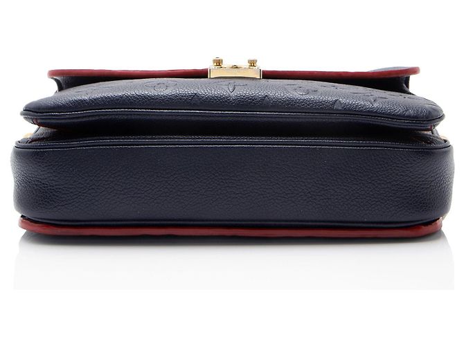 Borsa a tracolla Pochette Metis Monogram Empreinte Louis Vuitton Blu - view 4