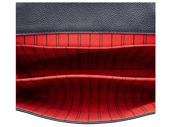 Borsa a tracolla Pochette Metis Monogram Empreinte Louis Vuitton Blu - view 7