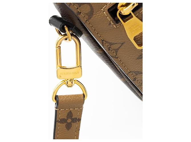Borsa a tracolla Louis Vuitton Reverse Monogram Pochette Metis Marrone - vista 10