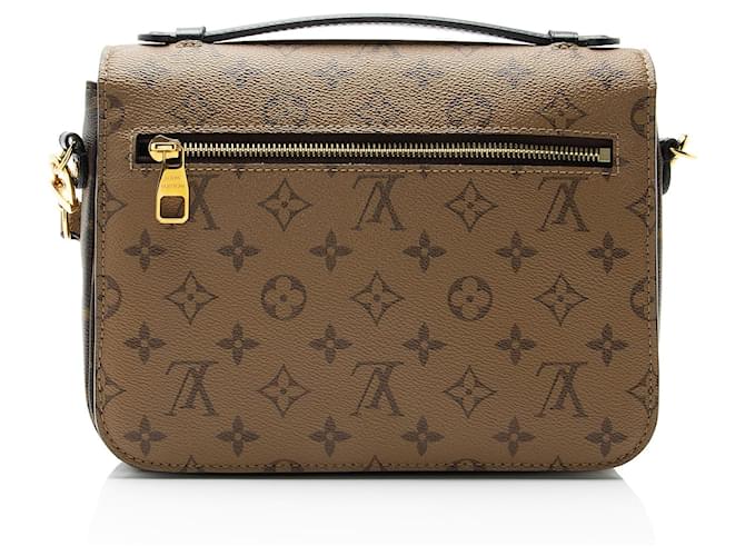 Borsa a tracolla Louis Vuitton Reverse Monogram Pochette Metis Marrone - vista 3