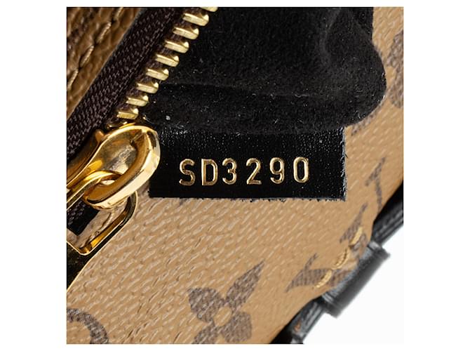 Borsa a tracolla Louis Vuitton Reverse Monogram Pochette Metis Marrone - vista 6