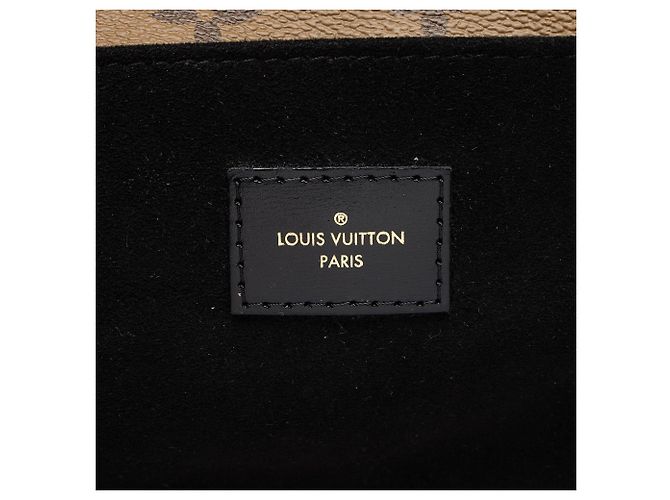 Borsa a tracolla Louis Vuitton Reverse Monogram Pochette Metis Marrone - vista 8