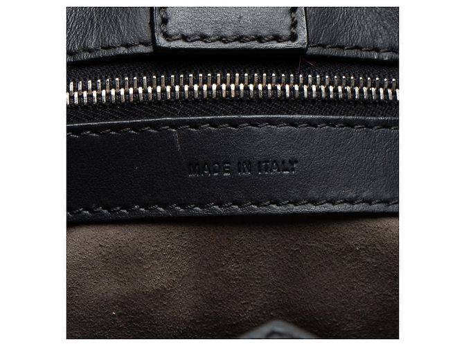 Fendi FF Calfskin Century Runaway Small Tote Schwarz - Ansicht 8
