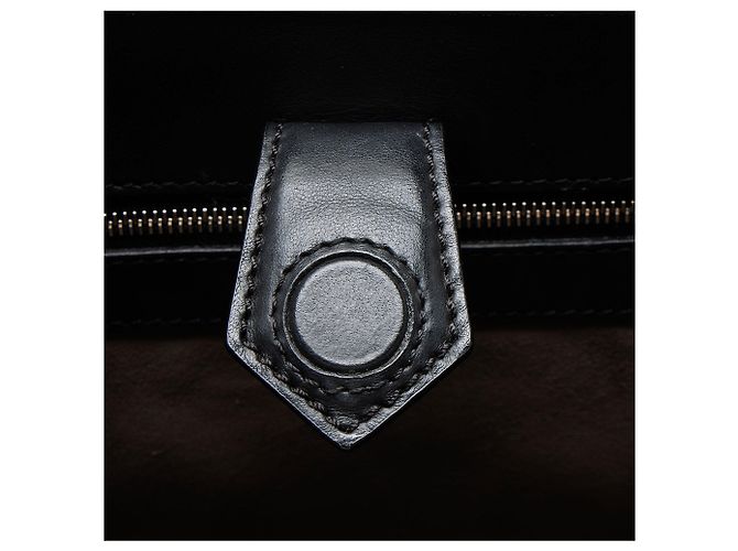 Fendi FF Calfskin Century Runaway Small Tote Schwarz - Ansicht 9