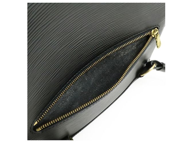 Mochila Louis Vuitton em couro Epi Mabillon Preto - vista 9