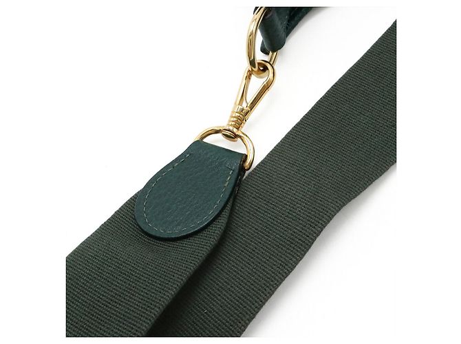 Hermès Bolso de hombro Hermes Evelyne I en cuero verde - vista 5
