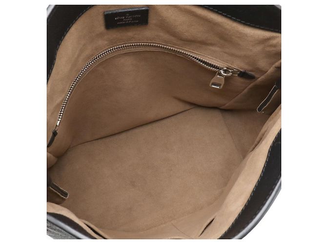 Borsa a Spalla Louis Vuitton Mahina Babylon PM Nero - vista 6