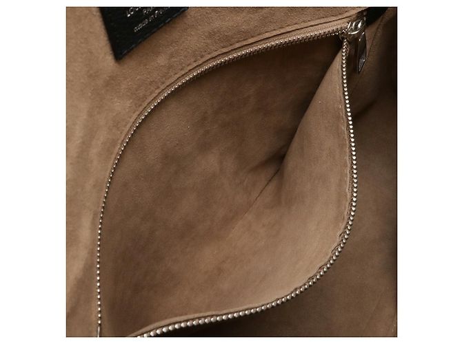 Borsa a Spalla Louis Vuitton Mahina Babylon PM Nero - vista 8