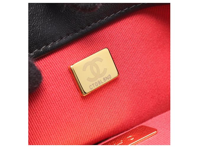 Chanel 19 Matelasse 2WAY Shoulder Bag Leather Nero - vista 6