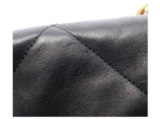 Chanel 19 Matelasse 2WAY Shoulder Bag Leather Nero - vista 8