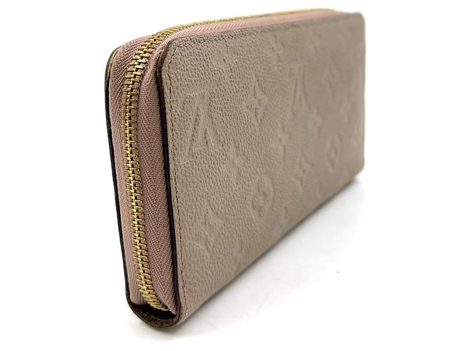 Portafoglio Zippy Louis Vuitton Monogram Beige Marrone - vista 2