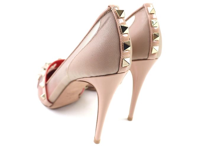 Décolleté in pelle Valentino Garavani Beige - vista 6