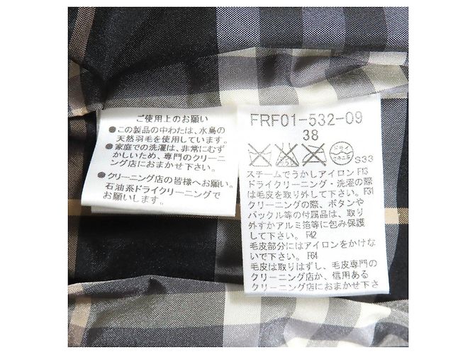 Abrigo de plumón de nylon Burberry Blue Label Negro - vista 10