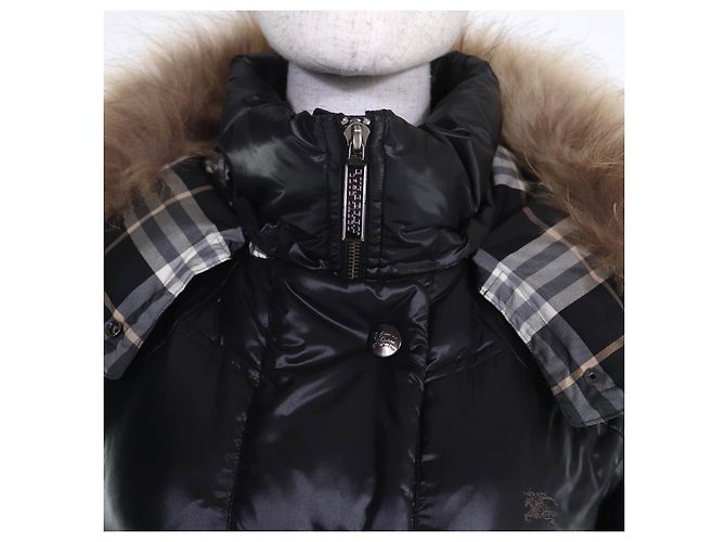 Abrigo de plumón de nylon Burberry Blue Label Negro - vista 4