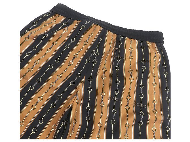 Pantaloncini stampati bicolore Gucci in acetato - vista 4