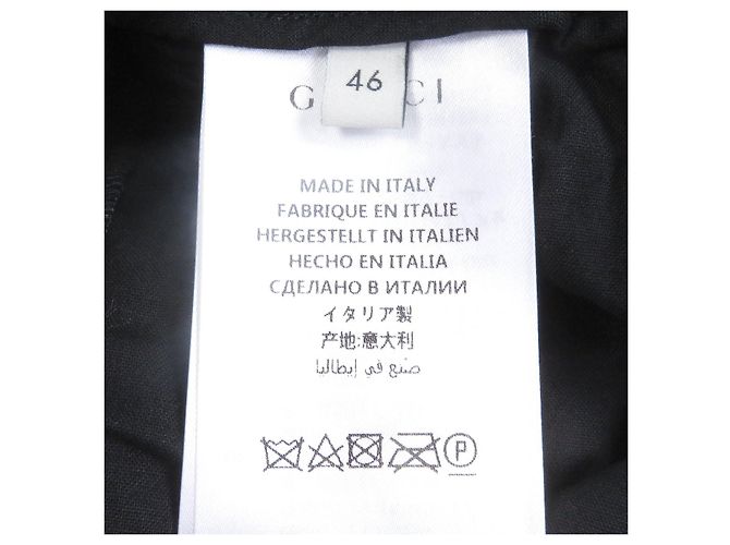 Pantaloncini stampati bicolore Gucci in acetato - vista 6