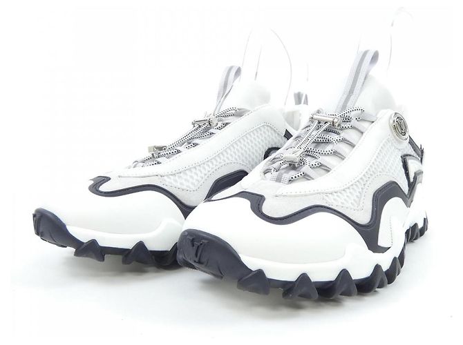 Sneakers Louis Vuitton Marrone Bianco - vista 3