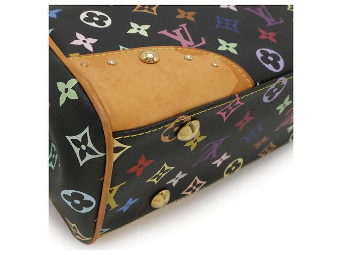 Bolso de hombro Louis Vuitton Beverly Monogram Multicolor Negro - vista 3