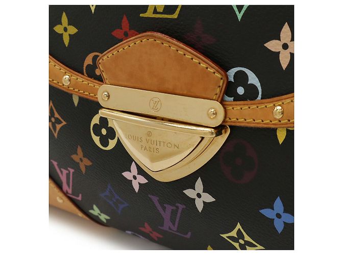 Bolso de hombro Louis Vuitton Beverly Monogram Multicolor Negro - vista 4