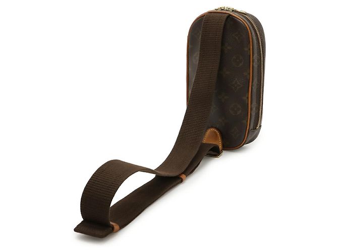 Pochette Gange Monogram Louis Vuitton Borsa a Spalla Marrone - vista 2