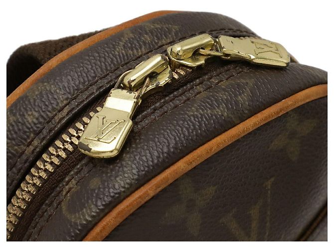Pochette Gange Monogram Louis Vuitton Borsa a Spalla Marrone - vista 4