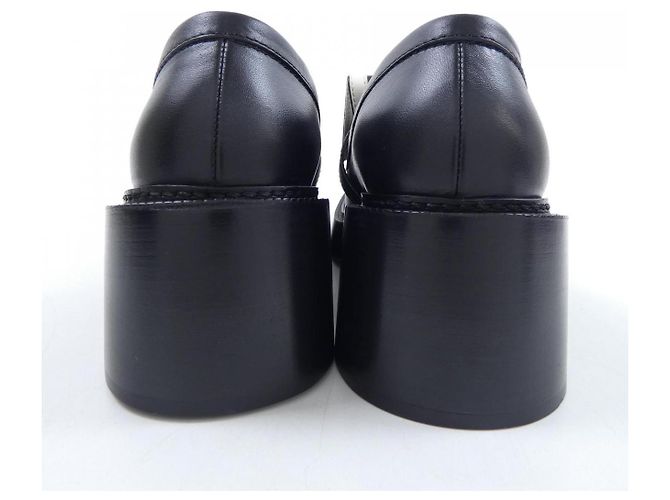 Timeless Chanel G45769B17121 Kalbsleder Schuhe Schwarz Weiß - Ansicht 5