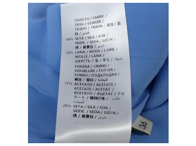Gonna Gucci Blu - vista 3