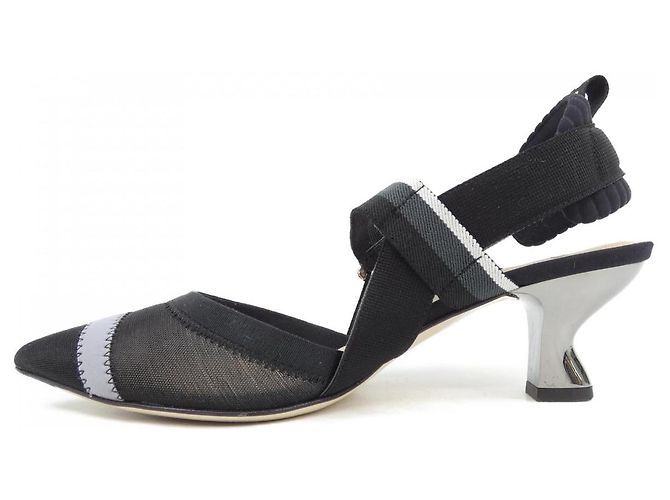 Fendi Pumps Schwarz - Ansicht 2