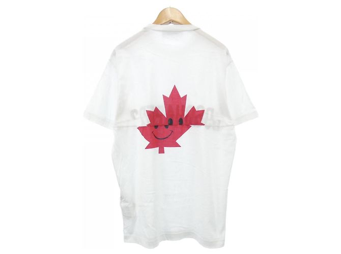 T-shirt in cotone DSQUARED2 Bianco - vista 2