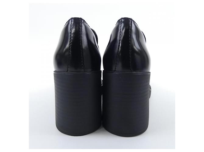 Prada Leder-Pumps Schwarz - Ansicht 5